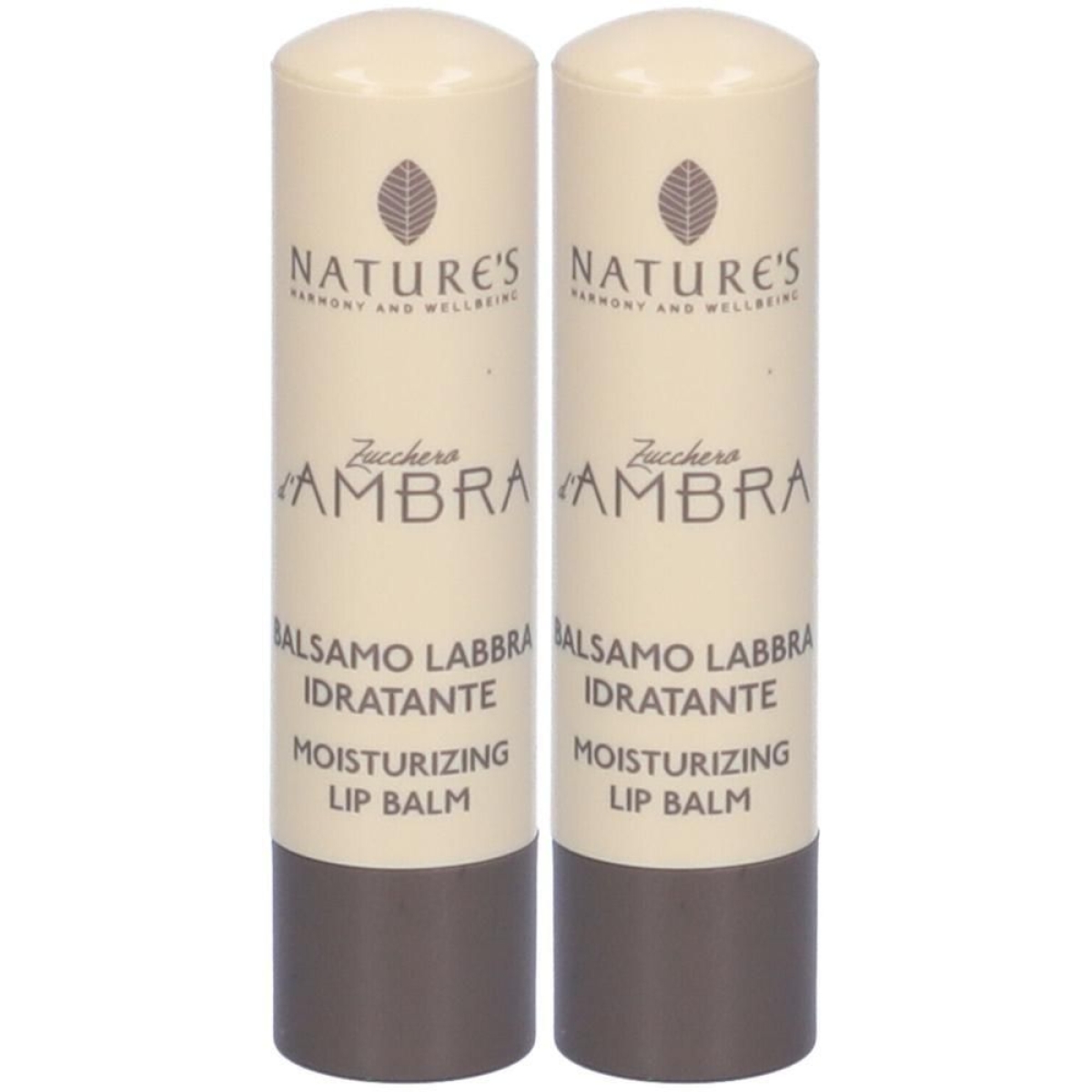 Cerca Offerte di Nature's zucchero d'ambra balsamo labbra idratante 2x5,7 ml protezione e acquista online