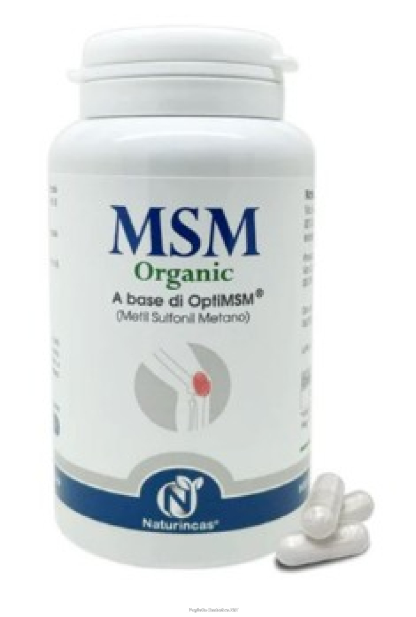 Cerca Offerte di naturincas msm organic integratore per ossa e cartilagini 120 capsule e acquista online