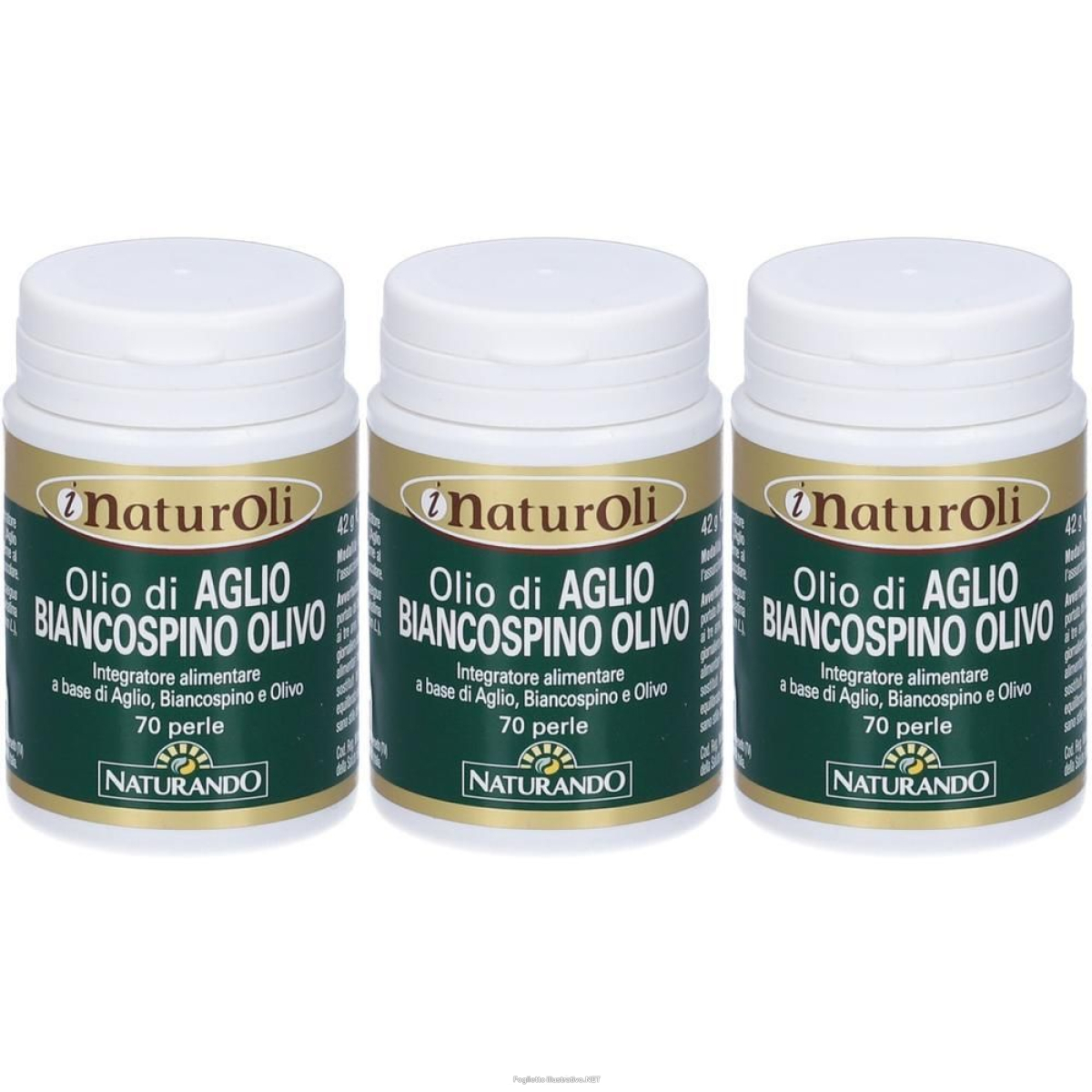 Cerca Offerte di naturoli olio di aglio biancospino olivo 70 perle 3x70 pz e acquista online
