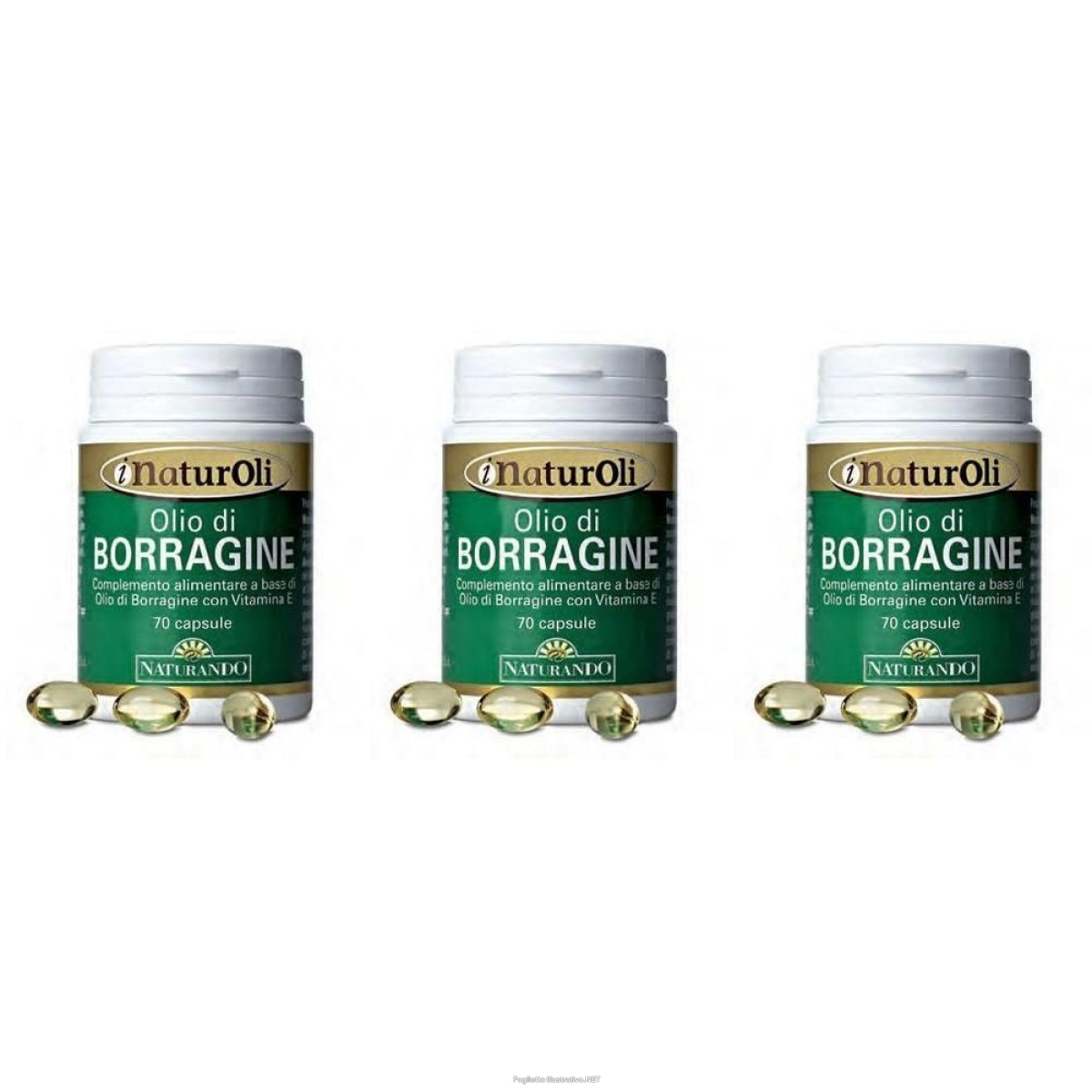 Cerca Offerte di naturoli olio di borragine 70 softgel 3x70 pz capsule morbide e acquista online