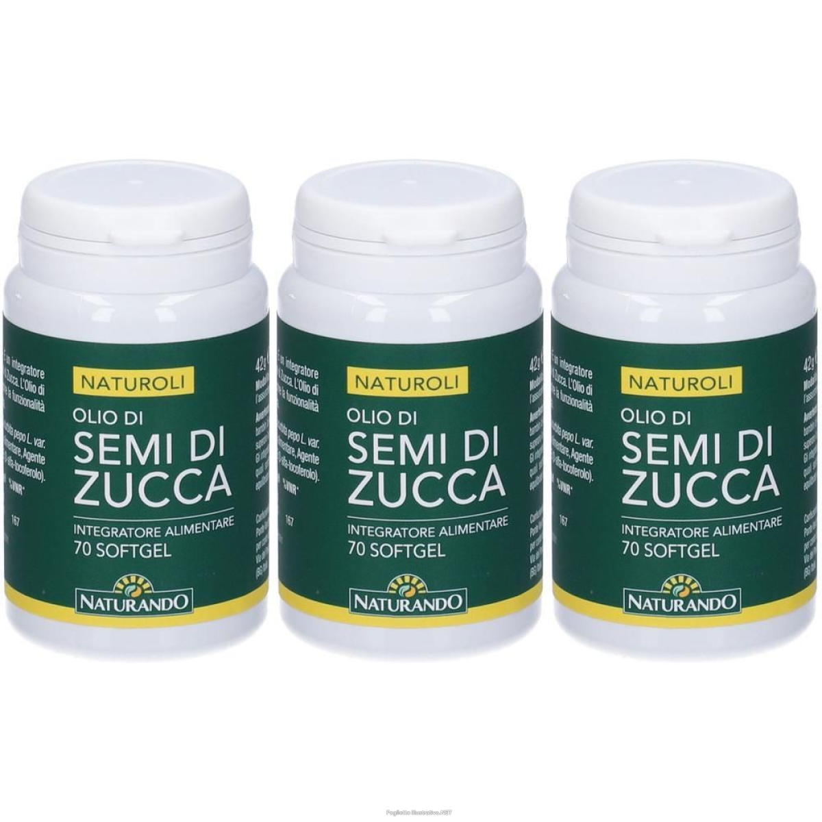 Cerca Offerte di naturoli olio di semi zucca 70 capsule 3x70 pz e acquista online