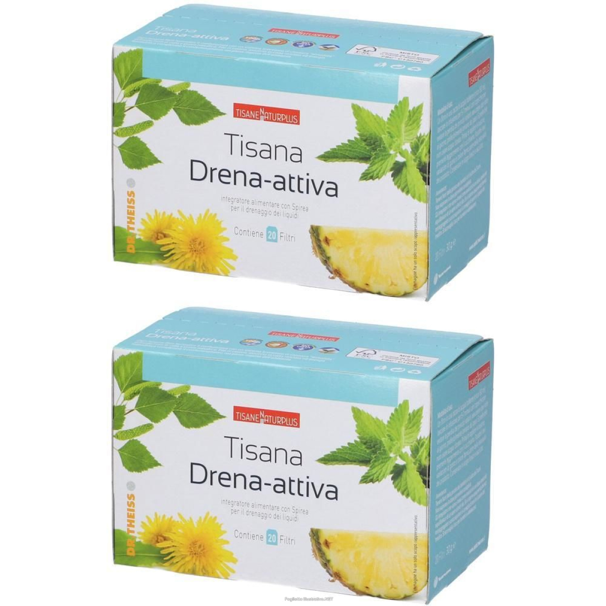 Cerca Offerte di naturplus tisana drena-attiva 2x30 g e acquista online