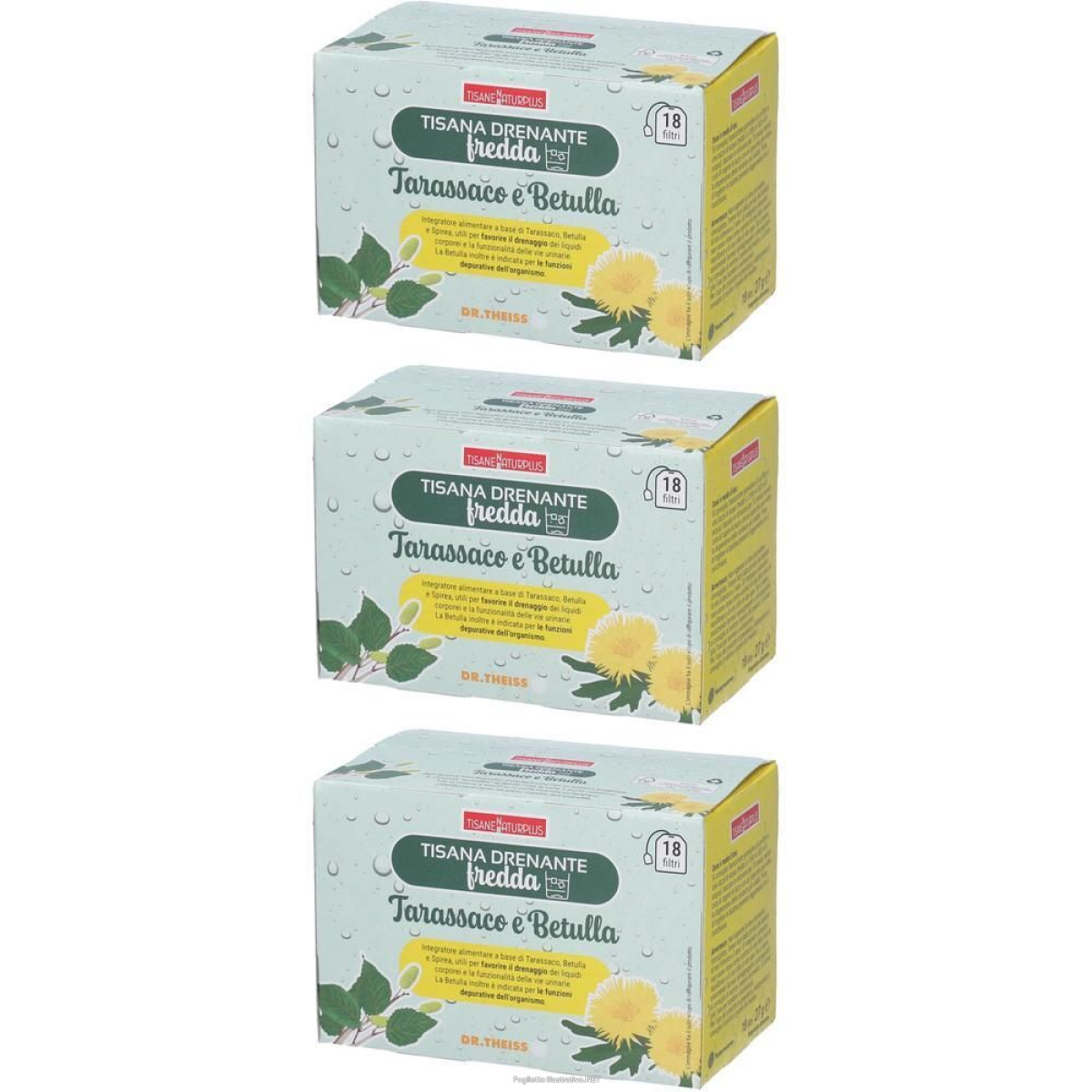 Cerca Offerte di naturplus tisana fredda drenante tarassaco & betulla bustine 3x27 g e acquista online