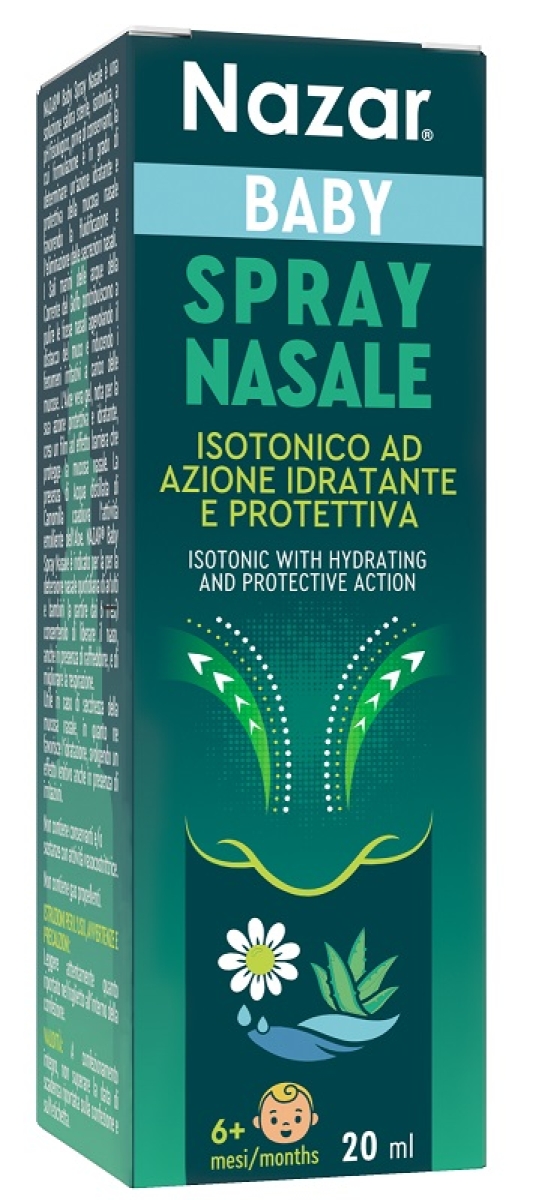 Cerca Offerte di Nazar - baby spray nasale isotonico idratante e protettivo confezione 20 ml e acquista online