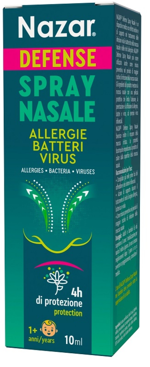 Cerca Offerte di Nazar - defense spray nasale allergie, batteri e virus confezione 10 ml e acquista online
