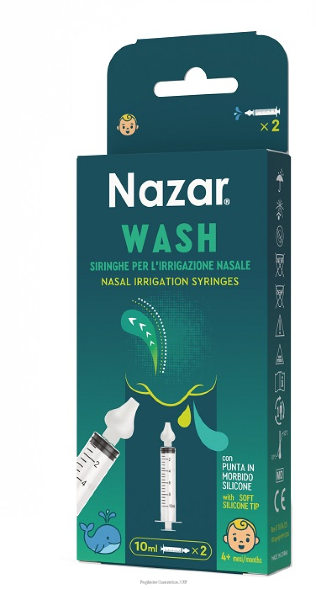 Cerca Offerte di nazar wash siringhe per l'irrigazione nasale 2 pezzi 10 ml e acquista online