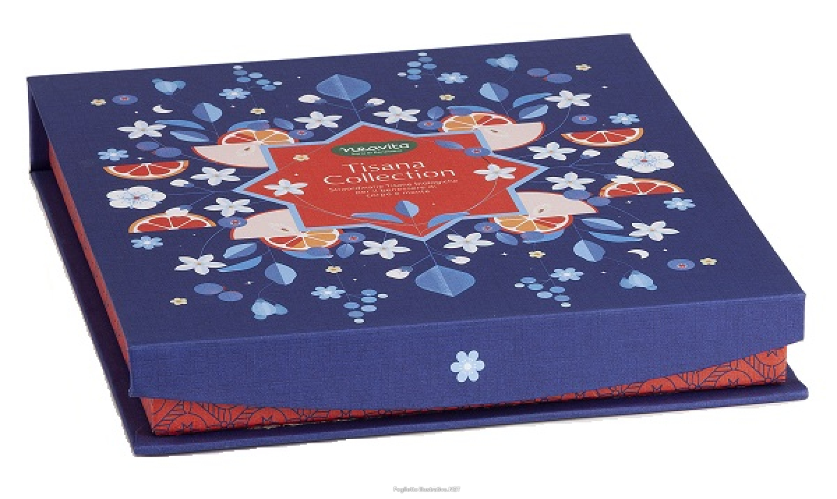 Cerca Offerte di neavita cofanetto quadrato blu tisane collection con 27 tisane bio assortite e acquista online