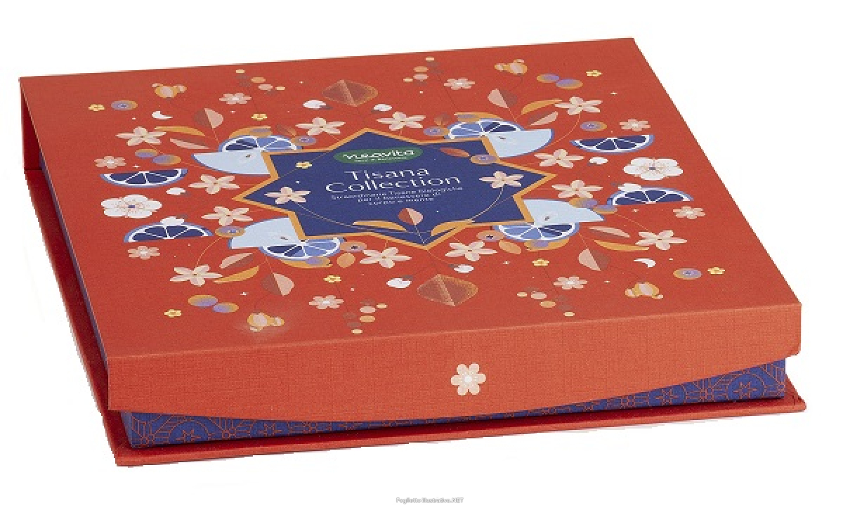 Cerca Offerte di neavita cofanetto quadrato rosso tisane collection con 27 tisane bio assortite e acquista online