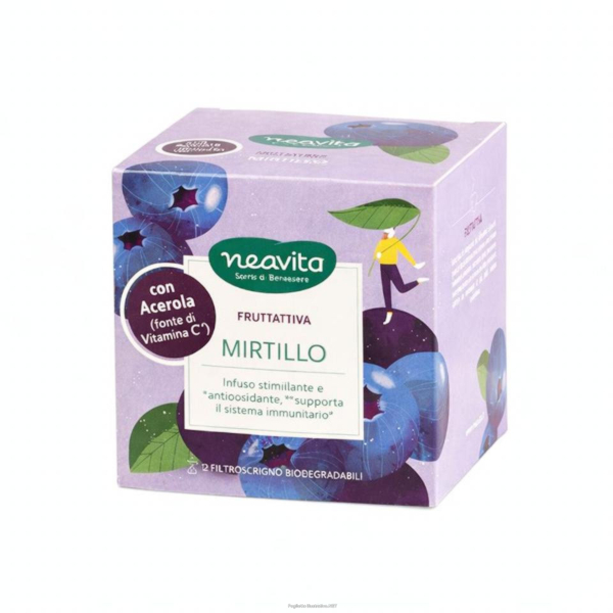 Cerca Offerte di neavita - filtroscrigno fruttattiva infuso mirtillo e acerola con vitamina c confezione 12 filtri e acquista online
