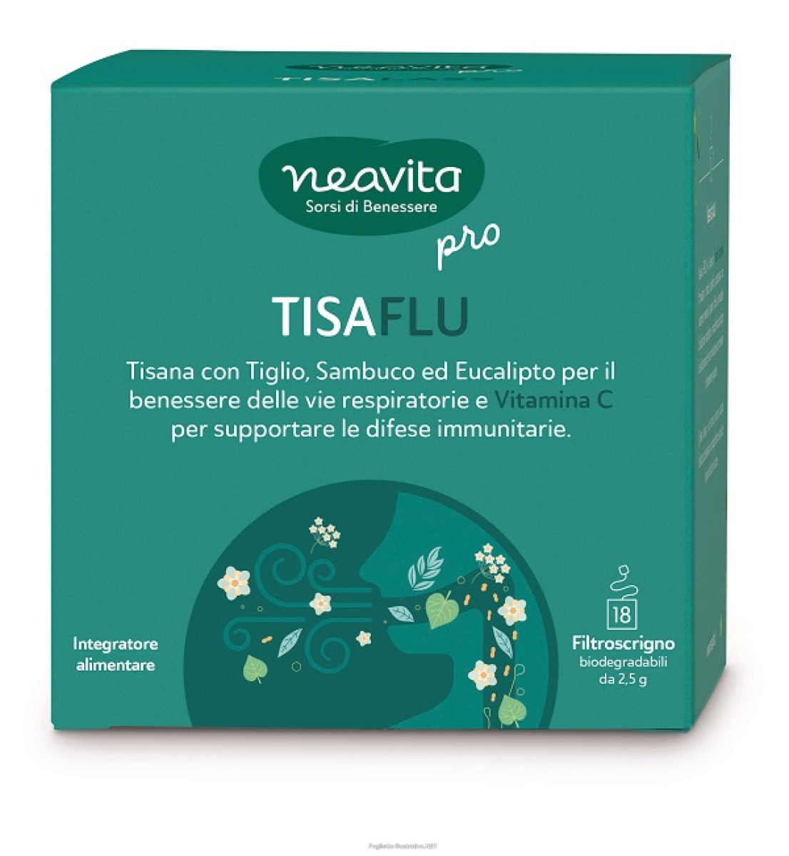 Cerca Offerte di neavita filtroscrigno tisaflu tiglio sambuco eucalipto vitamina c 18 filtri e acquista online