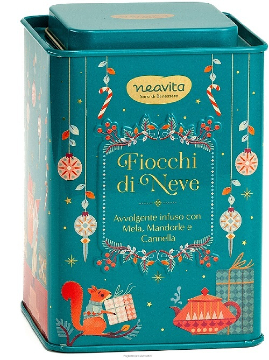 Cerca Offerte di neavita infuso fiocchi di neve filtroscrigno in square tin verde natale 12 filtri da 3,5 g e acquista online