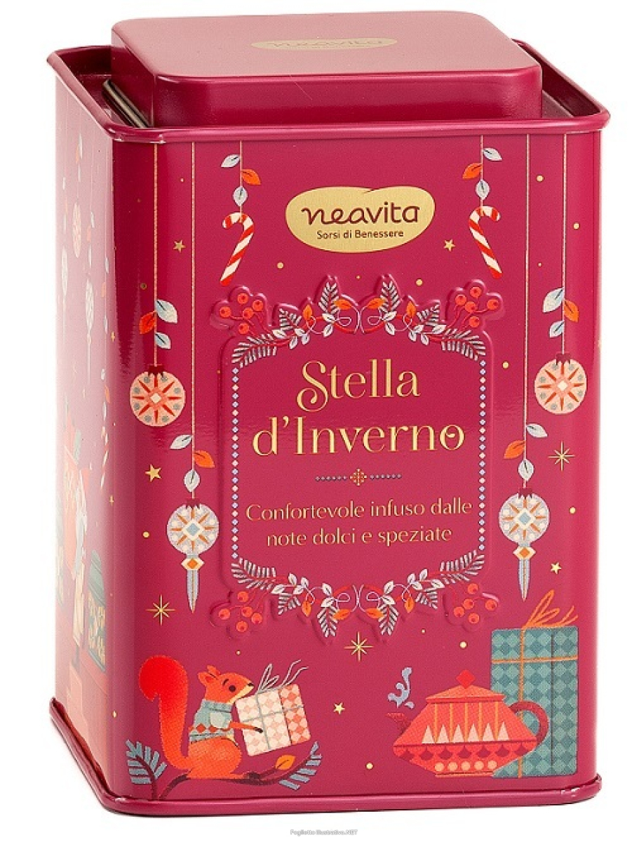 Cerca Offerte di neavita infuso stella d'inverno filtroscrigno in square tin rosso natale 12 filtri da 3,5 g e acquista online