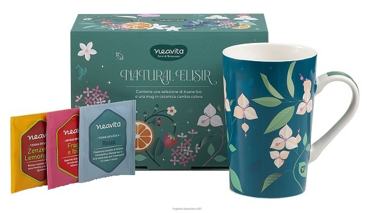 Cerca Offerte di neavita natural elisir - cofanetto tazza mug + 9 filtri tisane bio e acquista online