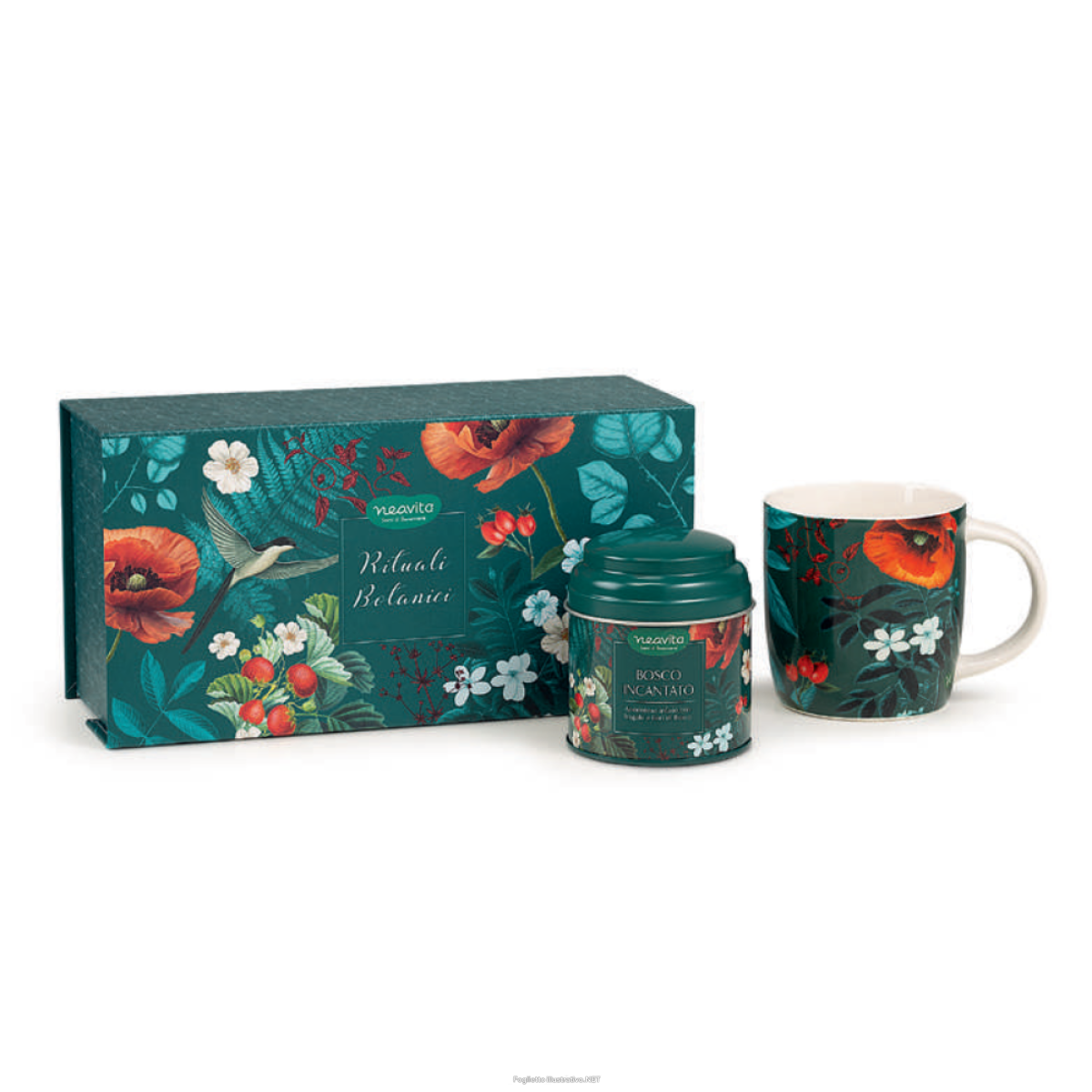Cerca Offerte di neavita rituali botanici infuso bosco incantato + mug in ceramica, 12 filtri, tisana con fragole, fiori di ibisco e lemongrass, set benessere e acquista online