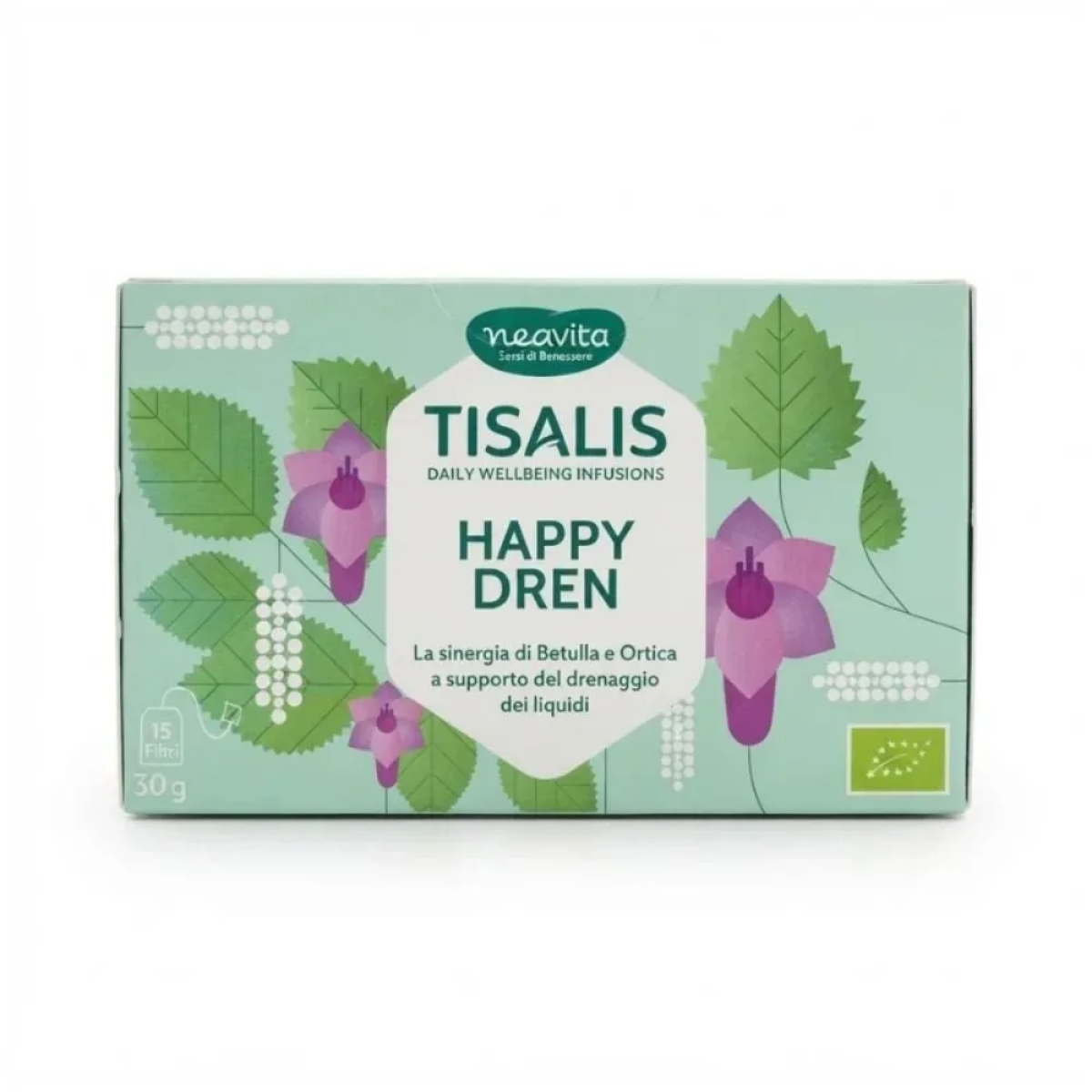 Cerca Offerte di Neavita tisalis happy dren tisana ad azione drenante, 15 filtri da 2 g e acquista online