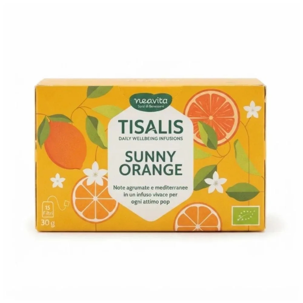 Cerca Offerte di Neavita tisalis sunny orange infuso agrumato, 15 filtri da 2 g e acquista online