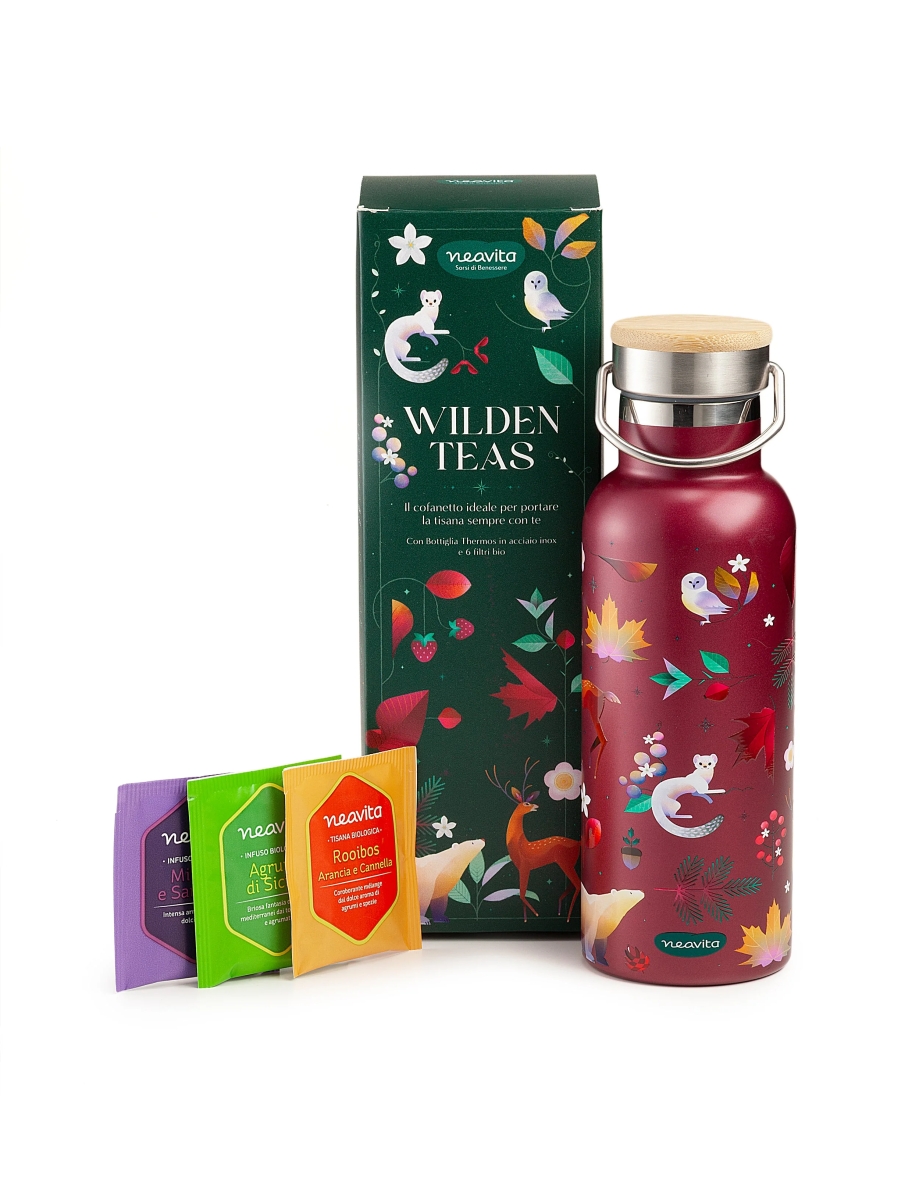 Cerca Offerte di Neavita wilden teas cofanetto thermos da 500ml con 6 infusi e acquista online