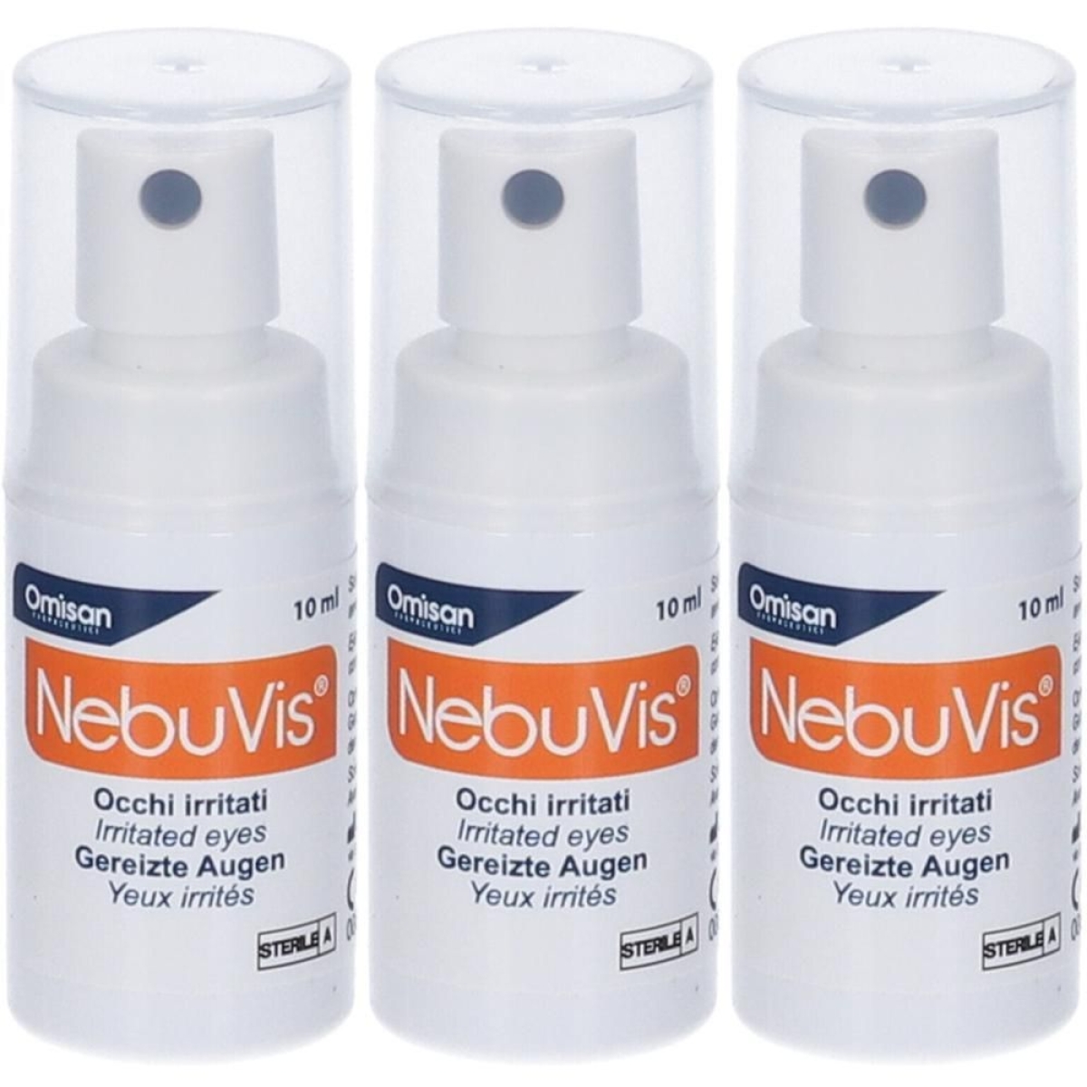 Cerca Offerte di nebuvis occhi irritati spray 3x10 ml e acquista online