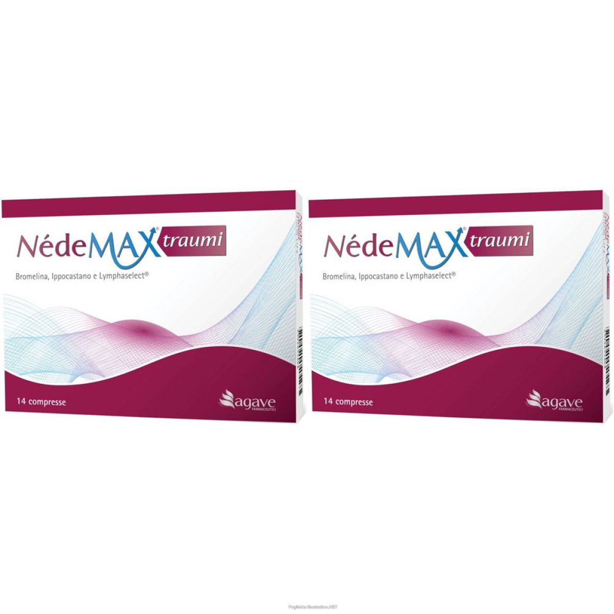 Cerca Offerte di nédemax traumi set da 2 2x14 pz compresse e acquista online