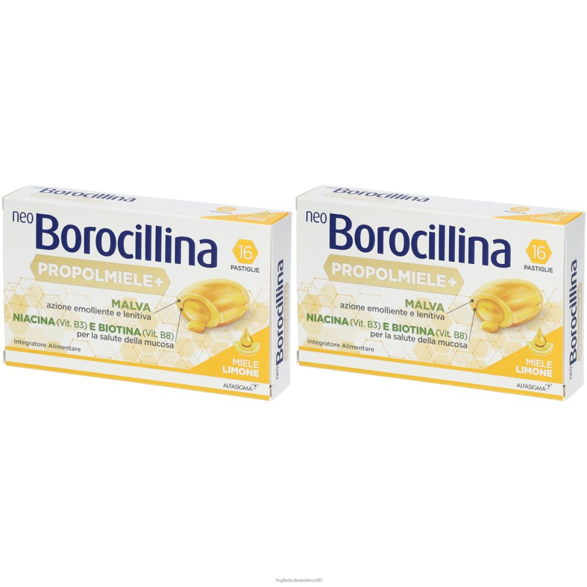 Cerca Offerte di neo borocillina propolmiele+ set da 2 2x59,2 g pastiglie e acquista online