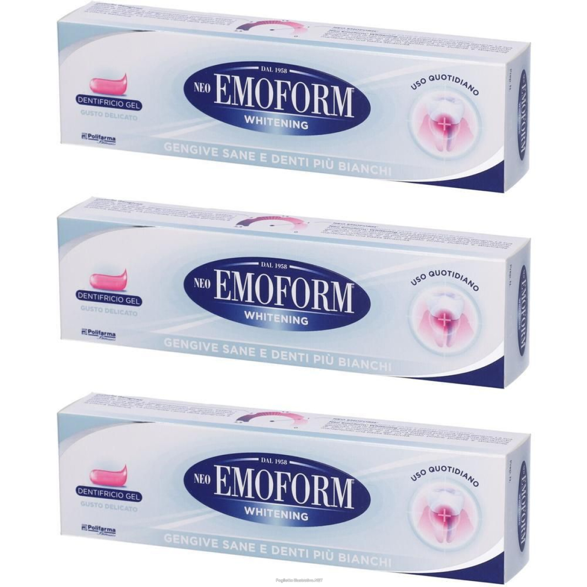 Cerca Offerte di neo emoform whit dentif 100ml 3x100 ml dentifricio e acquista online
