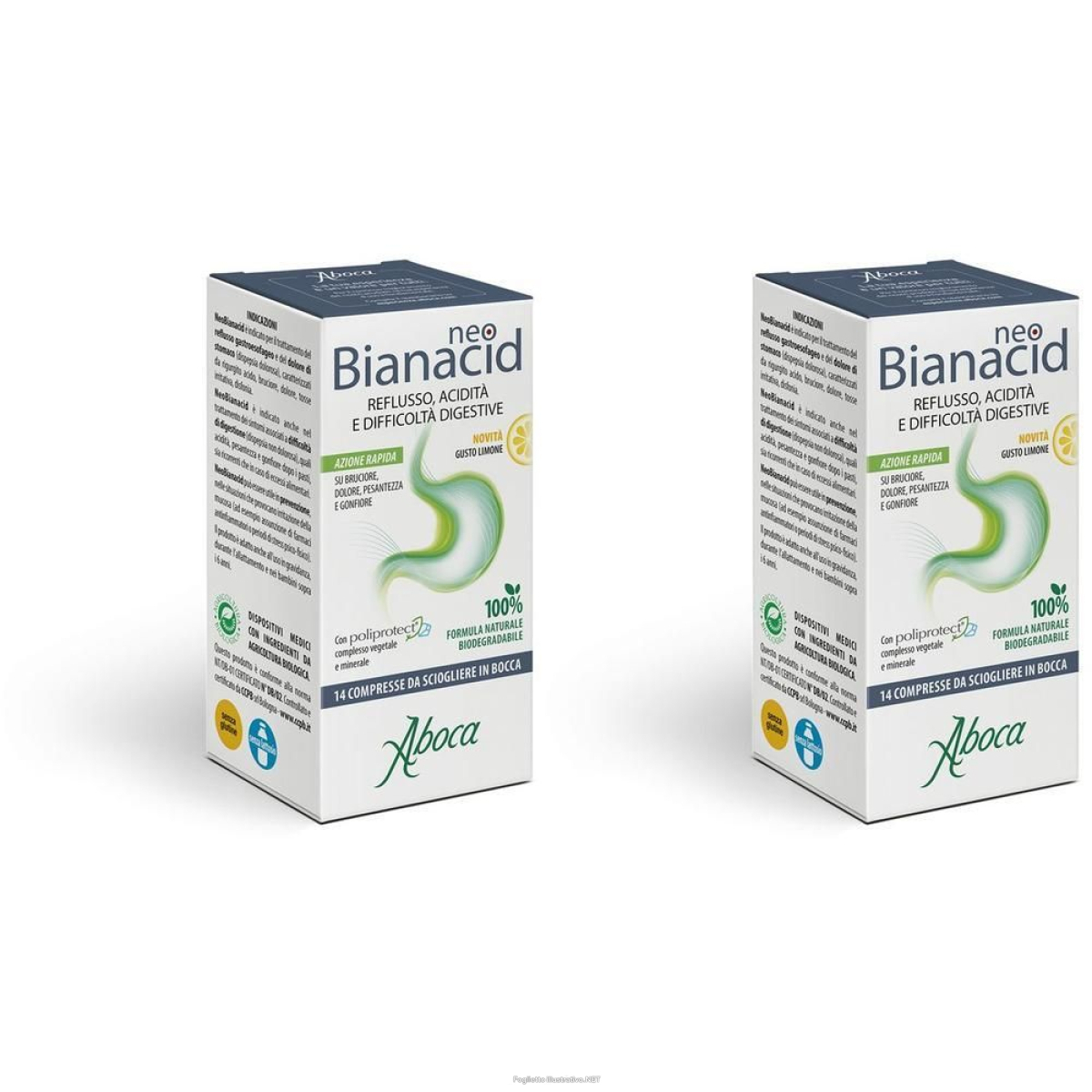 Cerca Offerte di neobianacid 14 compresse gusto limone 2x14x1,55 g e acquista online