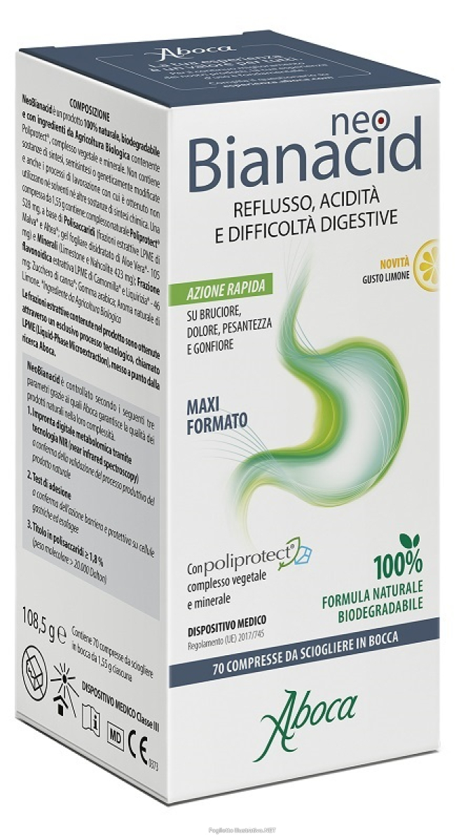 Cerca Offerte di neobianacid 70 compresse limone e acquista online