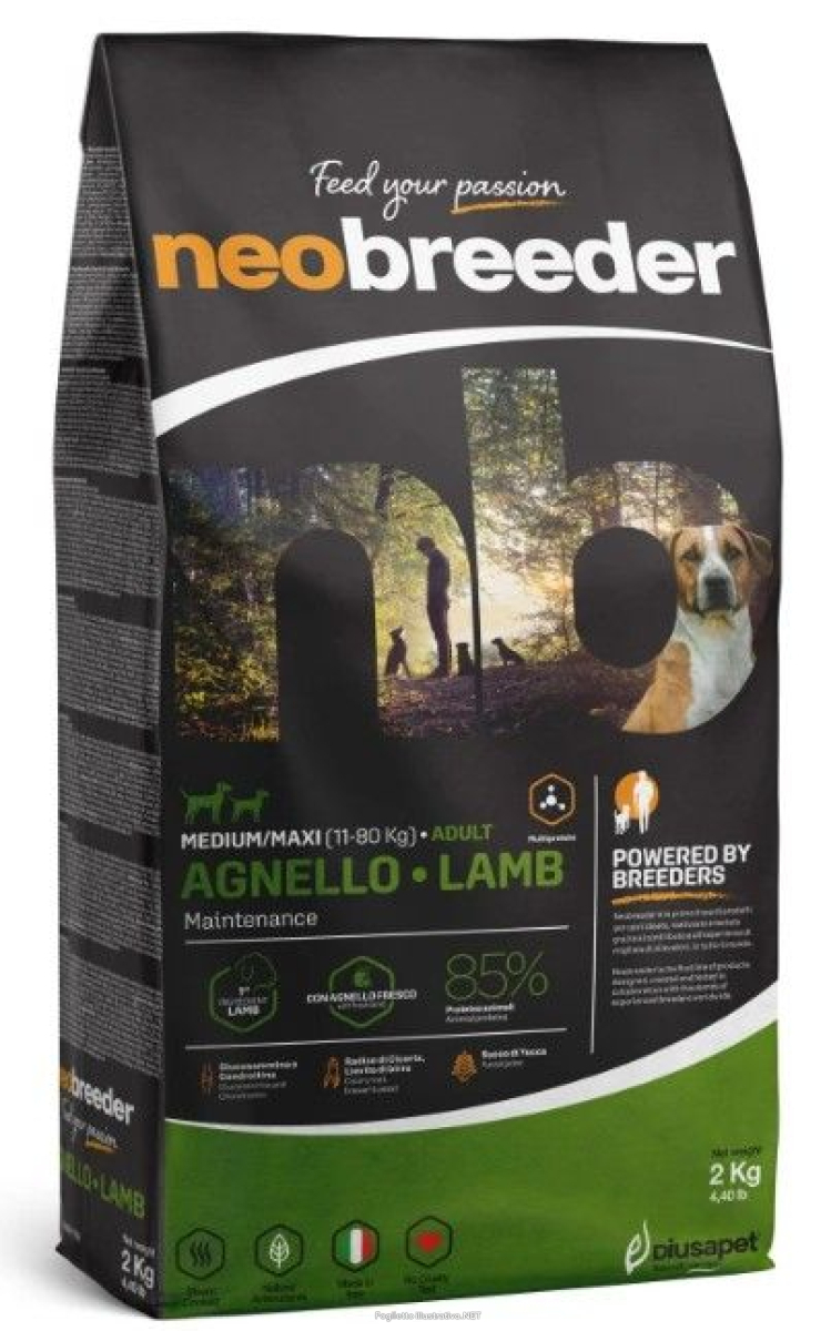 Cerca Offerte di neobreeder dog adult lamb medium maxi kg 2 - p10239 e acquista online