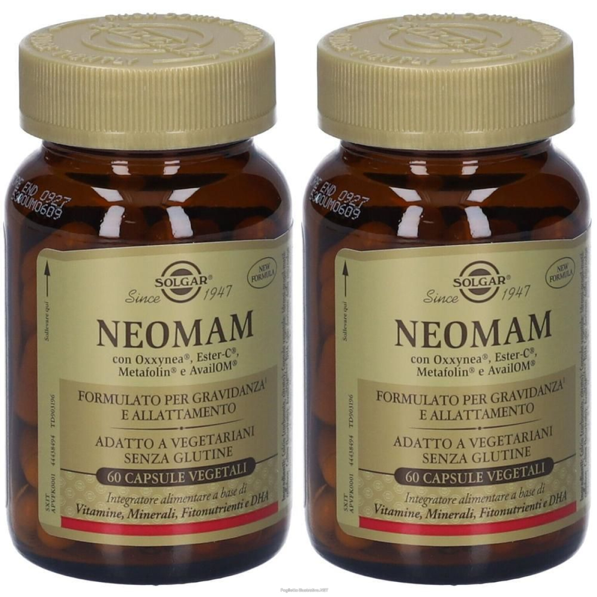 Cerca Offerte di neomam capsule vegetali 2x50,3 g e acquista online