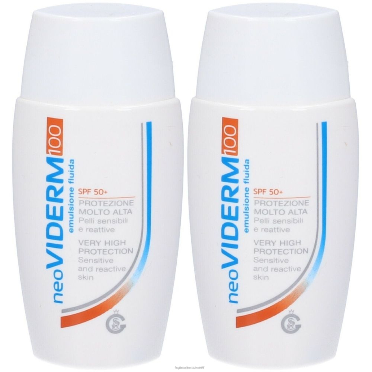 Cerca Offerte di neoviderm 100 spf 50+ set da 2 2x50 ml crema solare e acquista online
