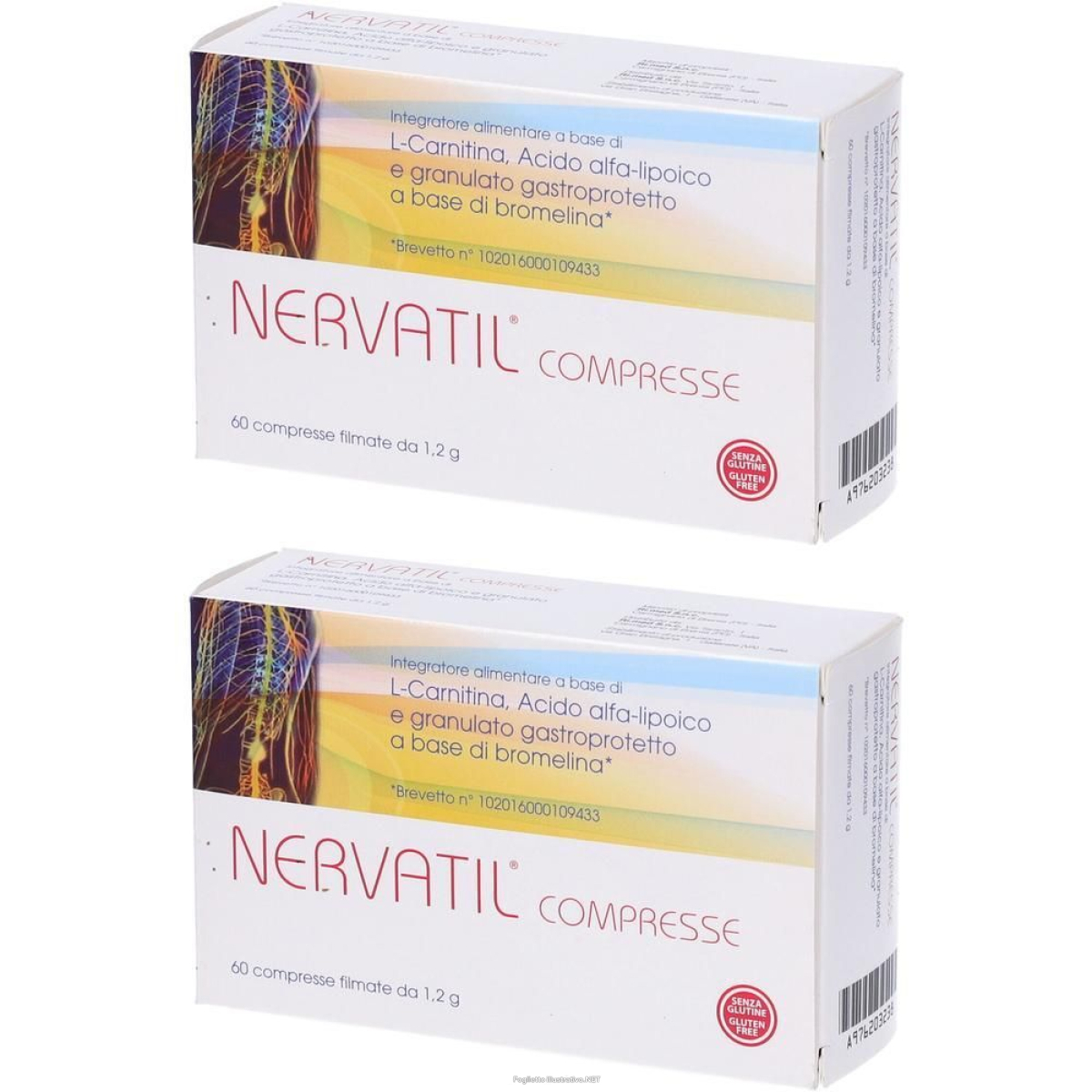 Cerca Offerte di nervatil 60 compresse 2x72 g e acquista online