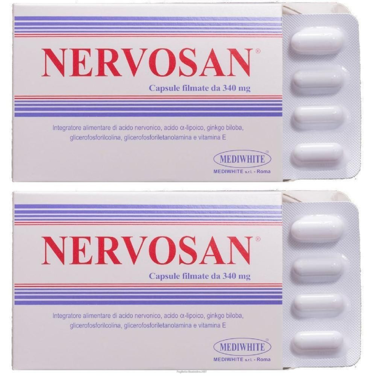 Cerca Offerte di nervosan 24 capsule 2x8,16 g e acquista online