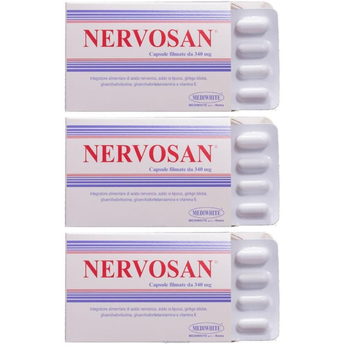 Cerca Offerte di nervosan 24 capsule 3x8,16 g e acquista online