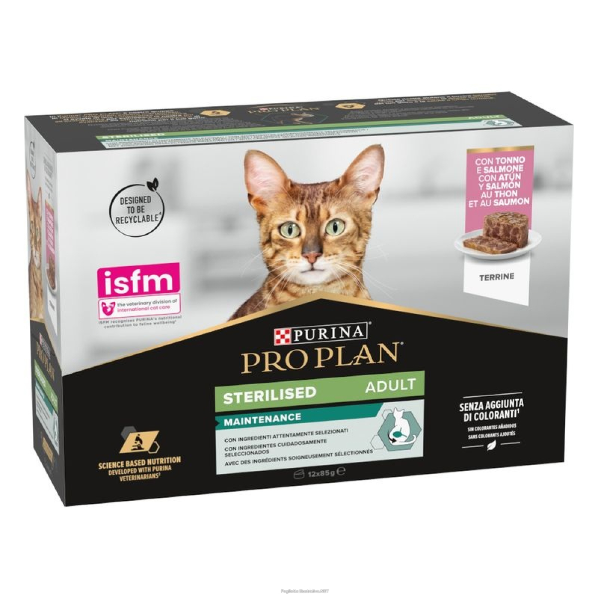 Cerca Offerte di nestle' purina pro plan gatto sterilised maintenance tonno/salmone 12x85gr (lattina) multipack e acquista online