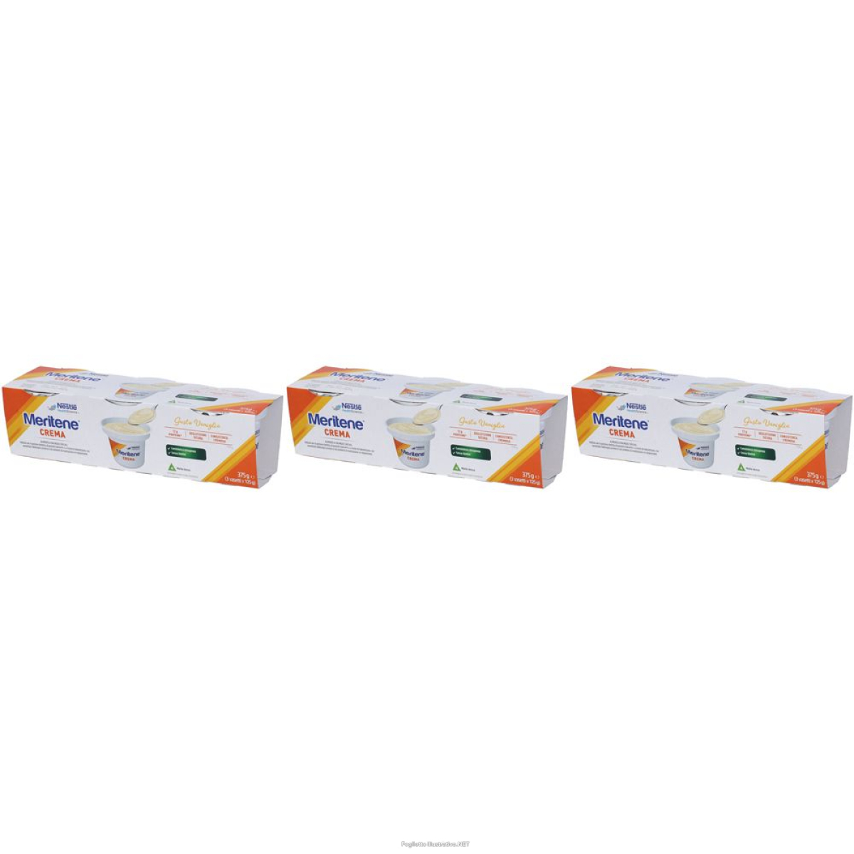 Cerca Offerte di nestlé meritene crema vaniglia set da 3 3x3x125 g e acquista online