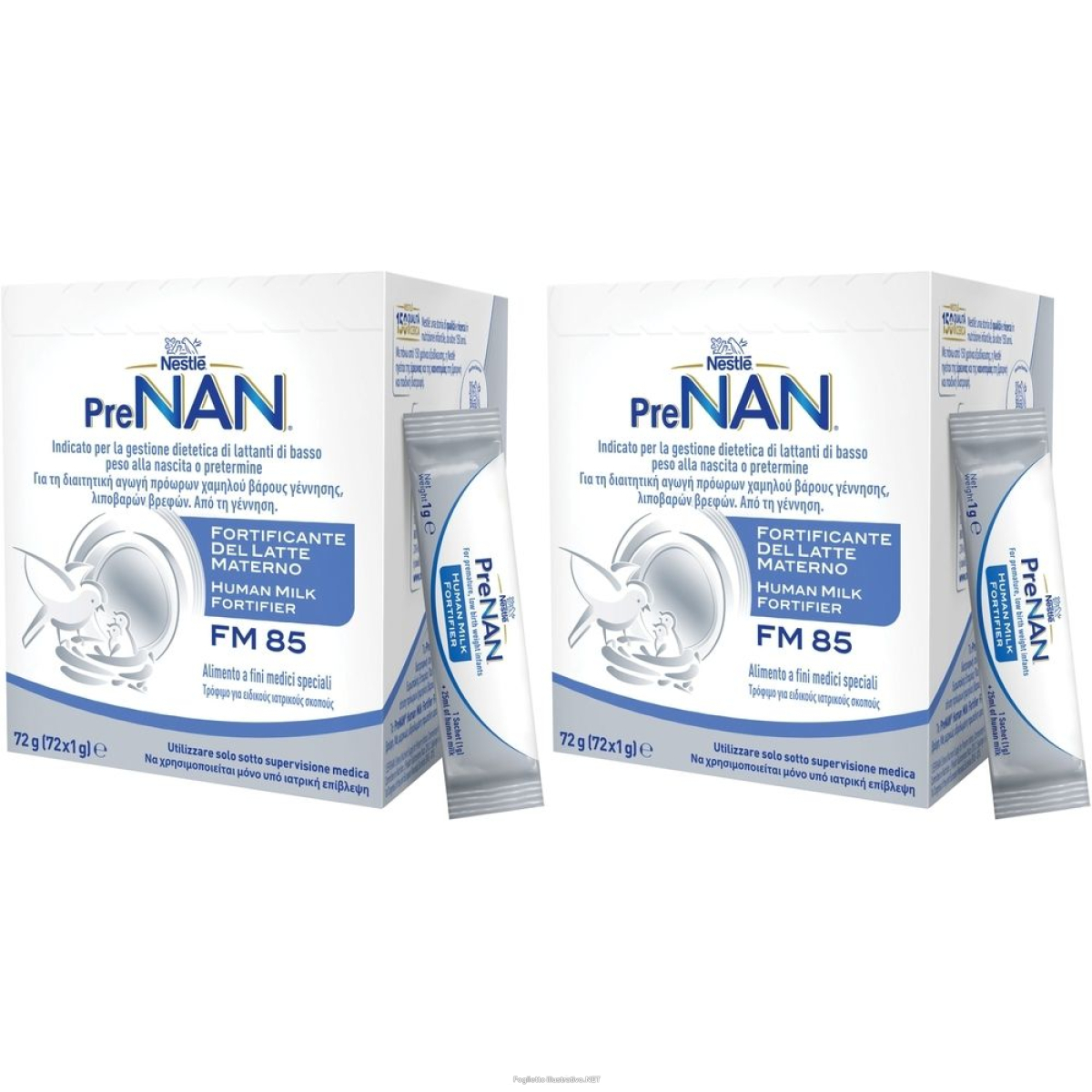Cerca Offerte di nestlé prenan fortificante del latte materno fm85 set da 2 2x72x1 g po e acquista online