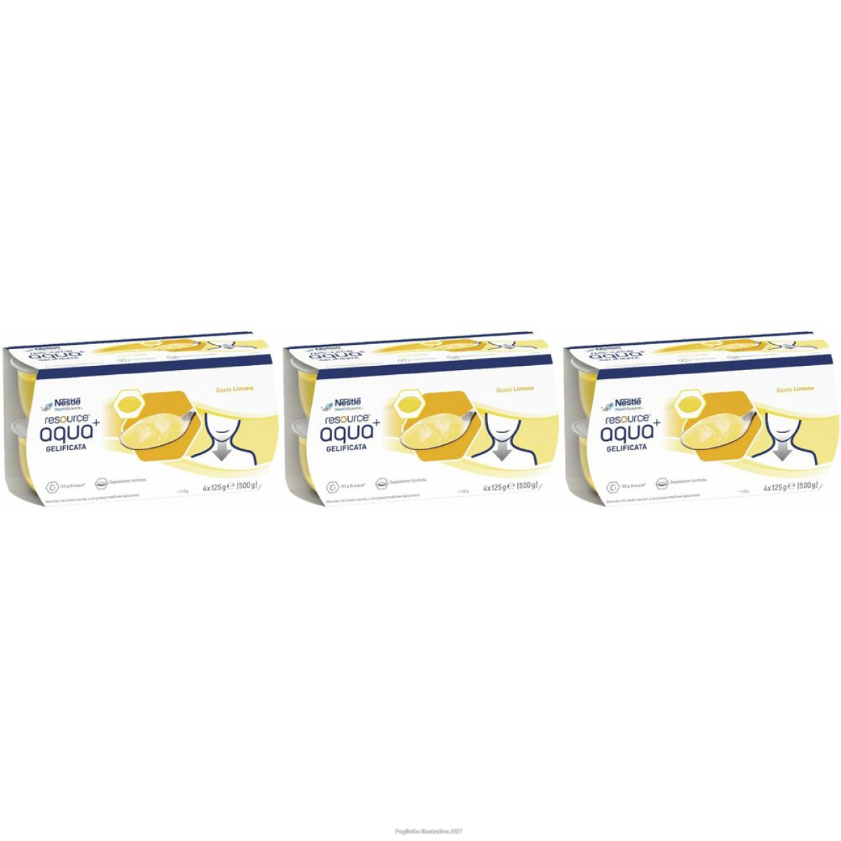 Cerca Offerte di nestle® resource aqua+ gusto limone set da 3 3x4x125 g gel orale e acquista online