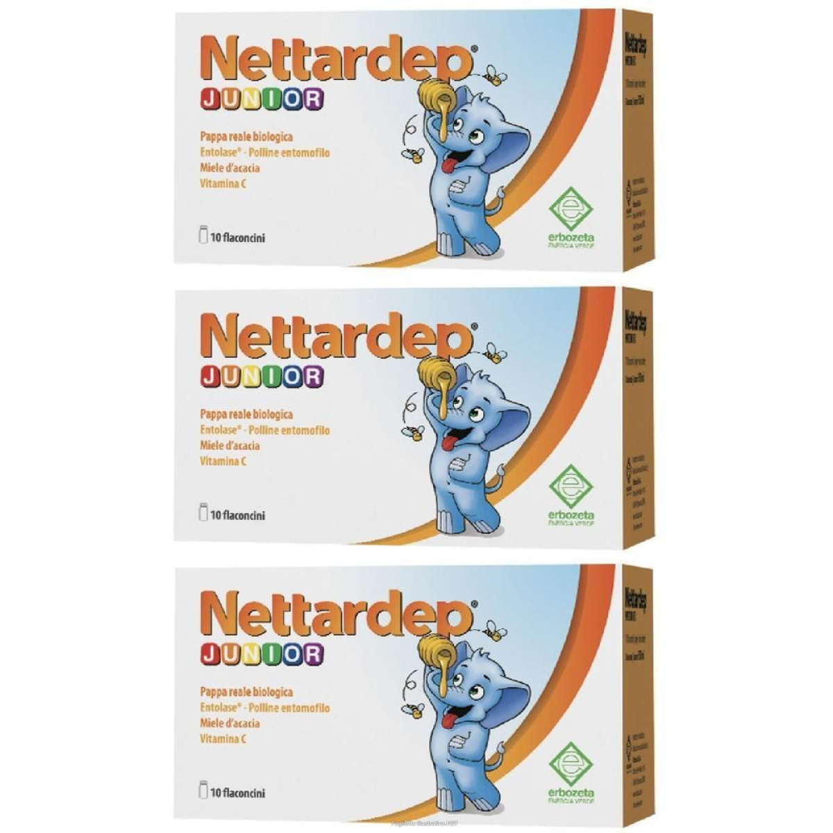 Cerca Offerte di nettardep junior 10 flaconcini da 15 ml 150 ml soluzione orale e acquista online