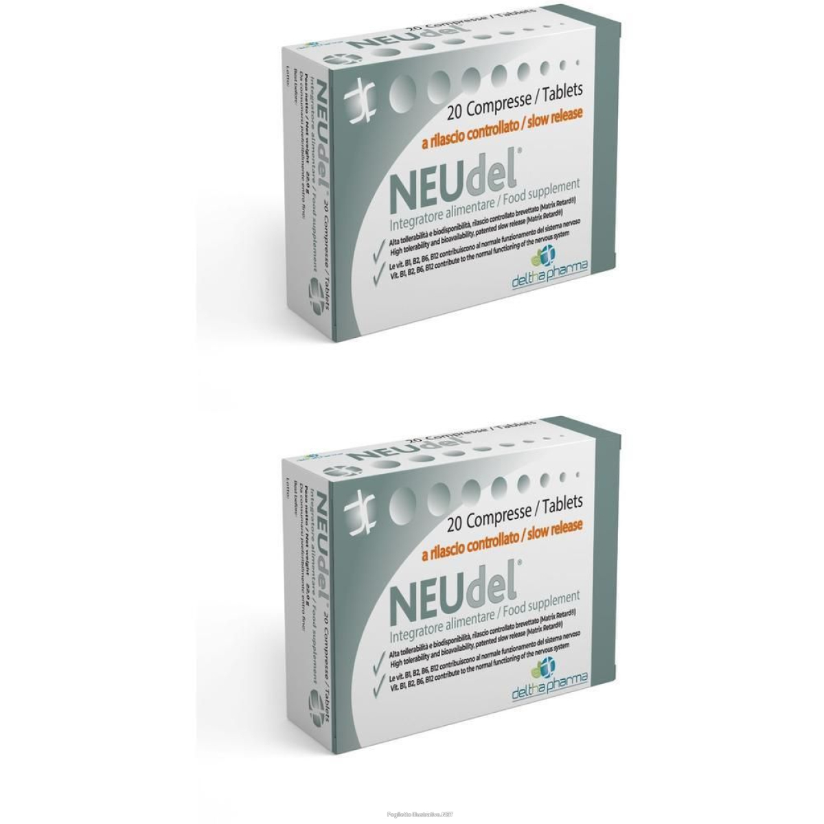 Cerca Offerte di neudel 20 compresse con acido alfa lipoico e vitamine del complesso b e acquista online
