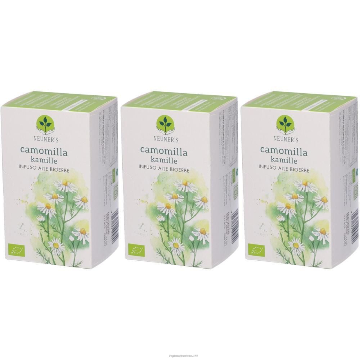 Cerca Offerte di neuner's tisana camomilla bio 3x32 g e acquista online