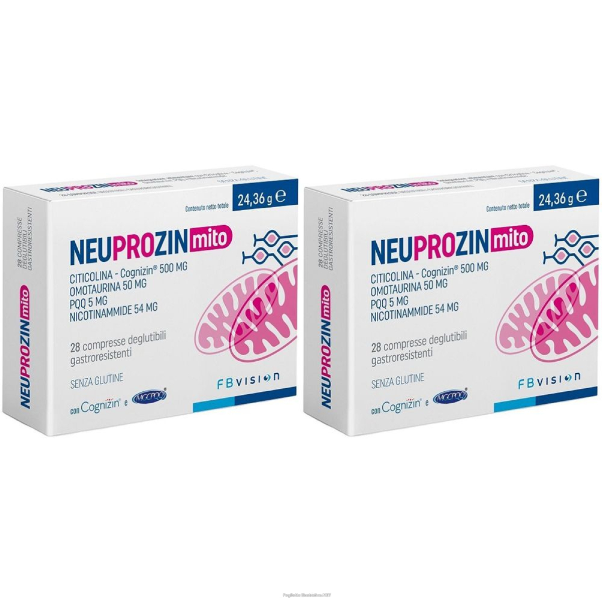 Cerca Offerte di neuprozin mito 28 compresse gastroresistenti set da 2 2x24,36 g compre e acquista online