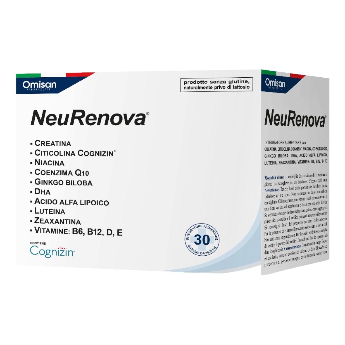 Cerca Offerte di Neurenova 30 bustine 3000 mg senza glutine naturalmente privo di lattosio e acquista online