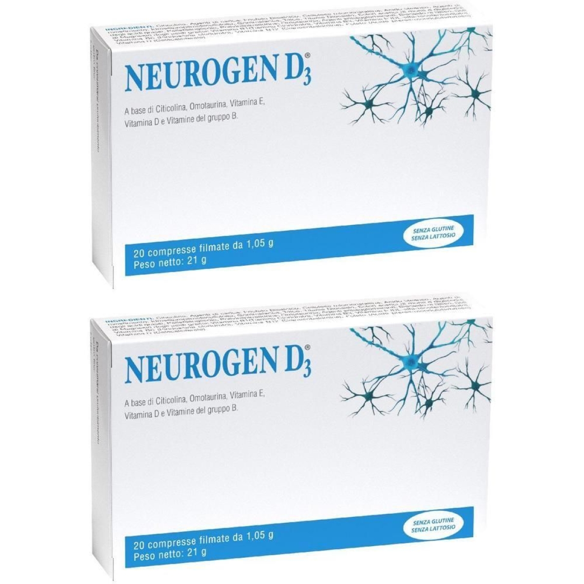 Cerca Offerte di Neurogen d3 compresse 2x20 pz e acquista online