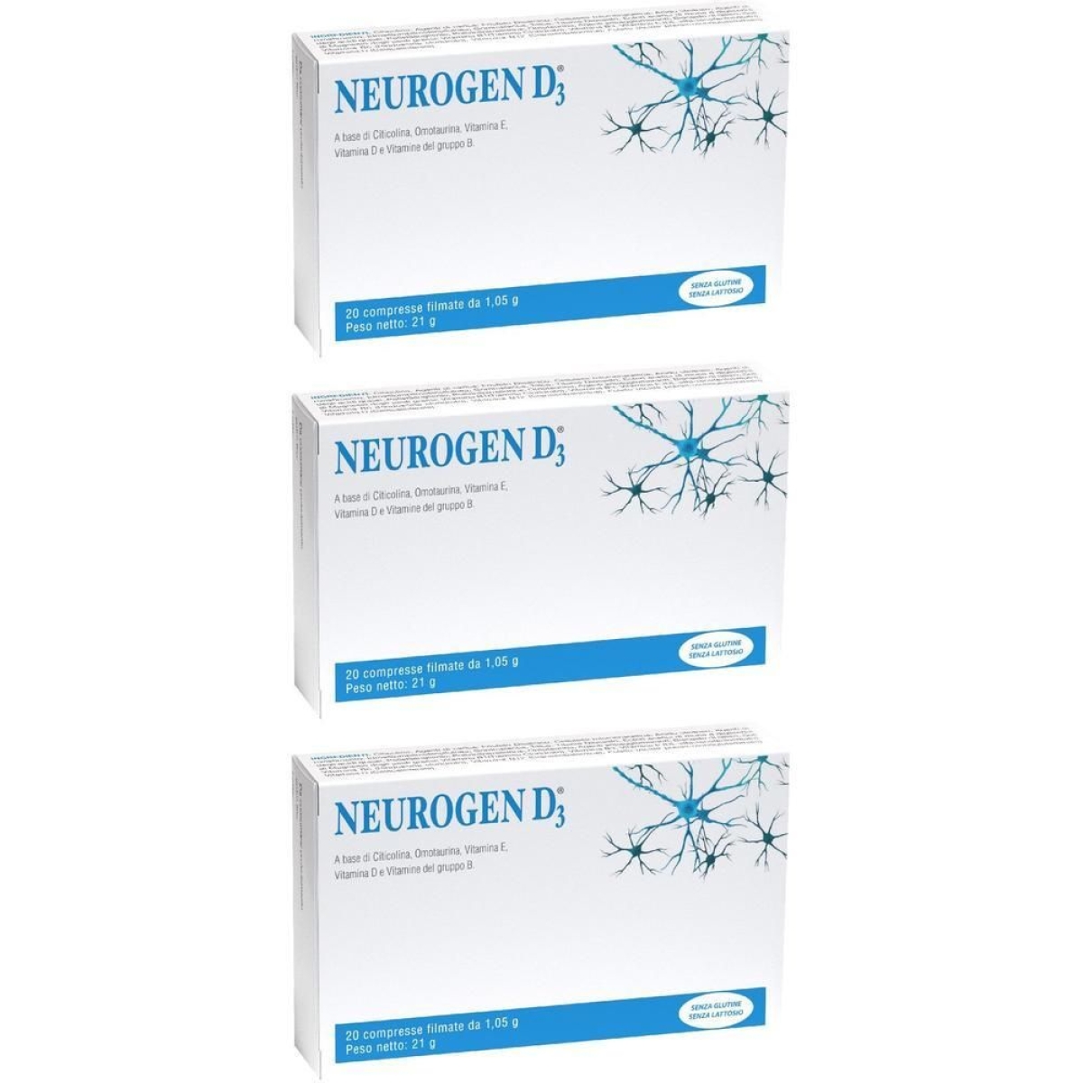 Cerca Offerte di Neurogen d3 compresse 3x20 pz e acquista online
