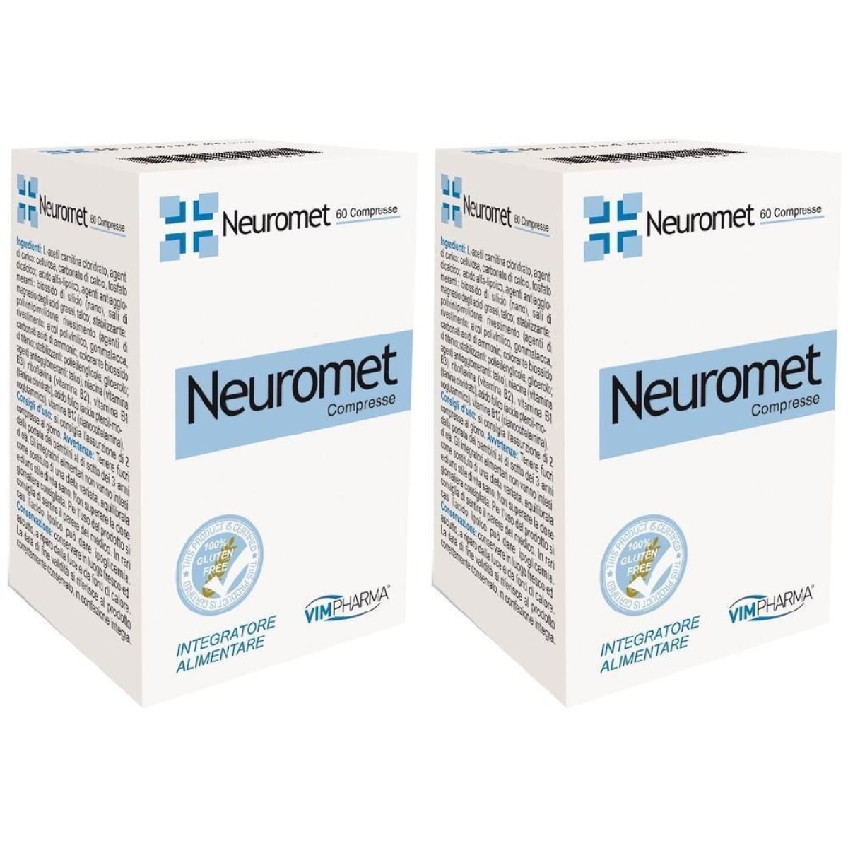 Cerca Offerte di neuromet 60 compresse 2x70,8 g e acquista online