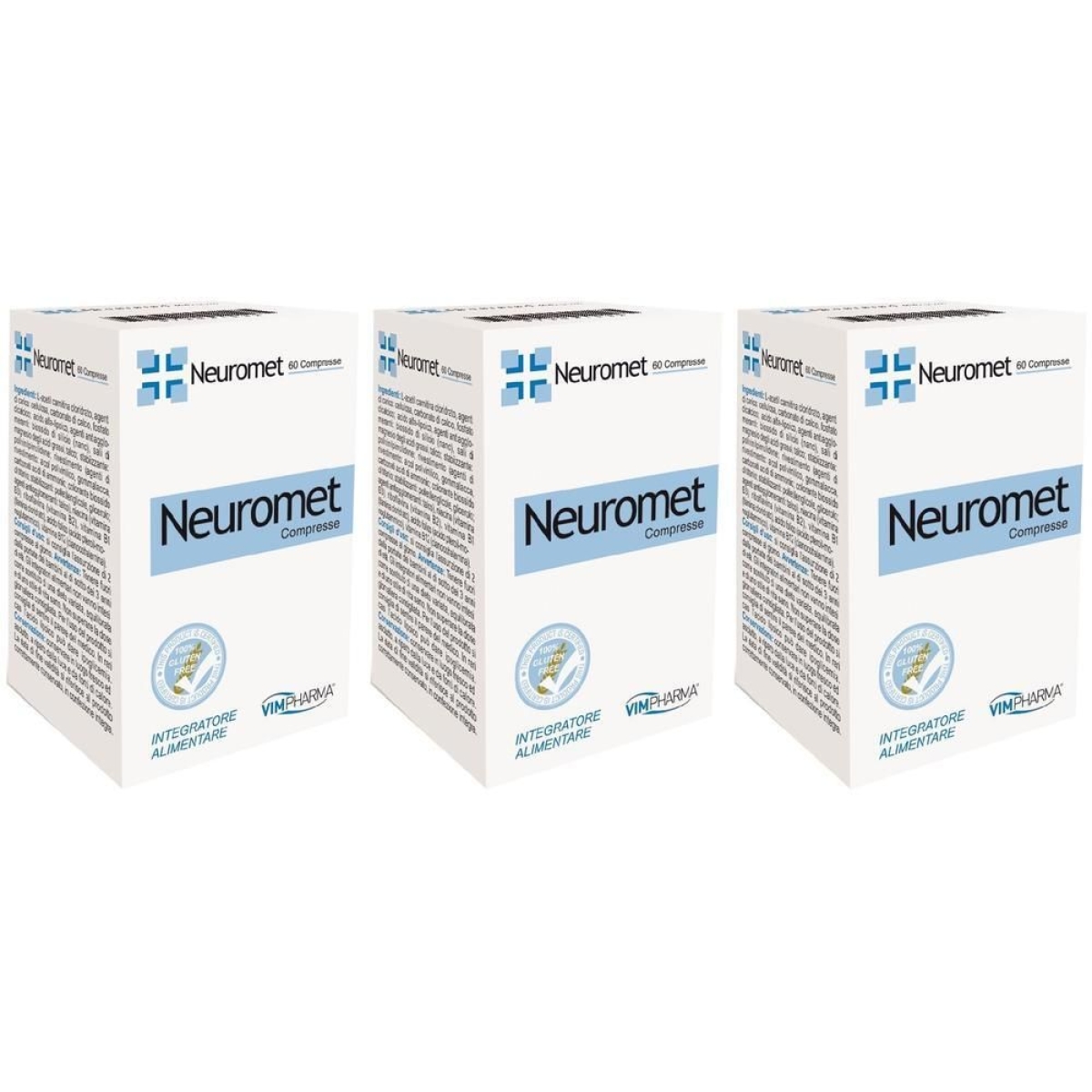 Cerca Offerte di neuromet 60 compresse 3x70,8 g e acquista online