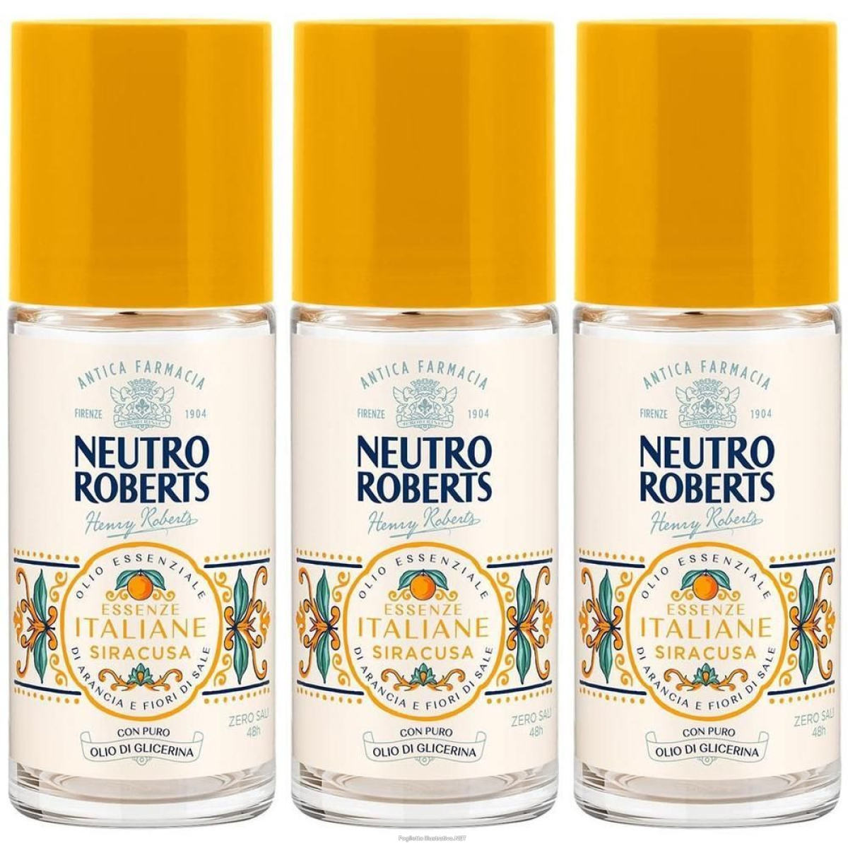 Cerca Offerte di neutro roberts deodorante roll-on siracusa 3x50 ml e acquista online