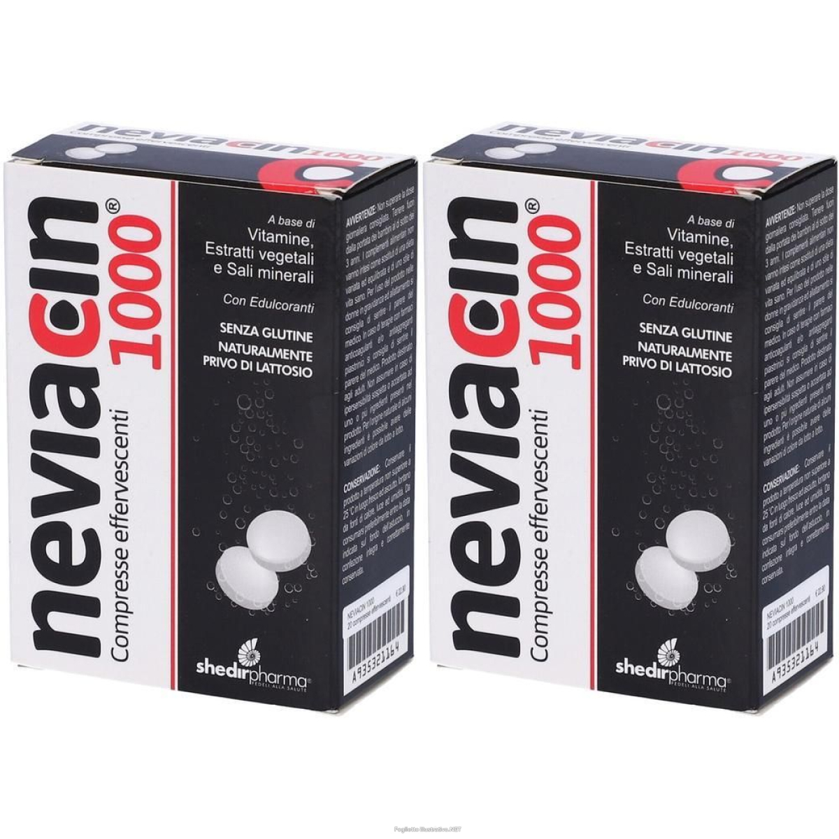 Cerca Offerte di neviacin 1000 20 compresse effervescenti 2x20 pz effervescen e acquista online
