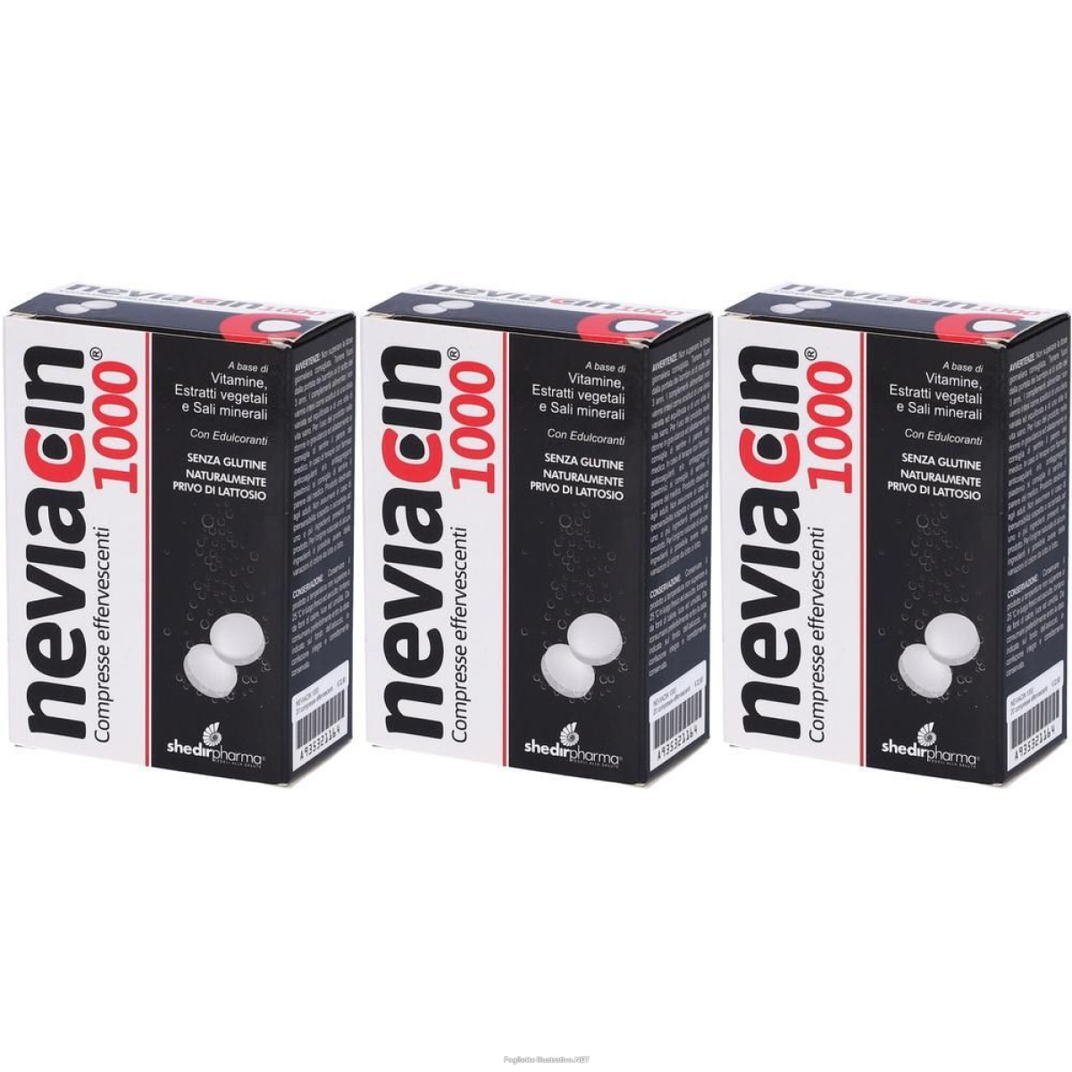 Cerca Offerte di neviacin 1000 20 compresse effervescenti 3x20 pz effervescen e acquista online