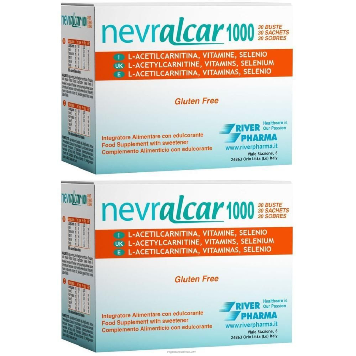 Cerca Offerte di nevralcar 1000 30 buste 2x30 pz bustina e acquista online
